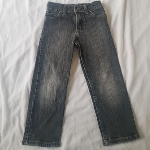 Wrangler Boys Athletic Fit Jeans Slim Size 5 Black